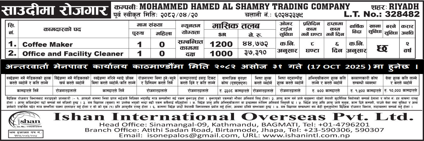 Mohammed Hamed Al Shamry Trading Company